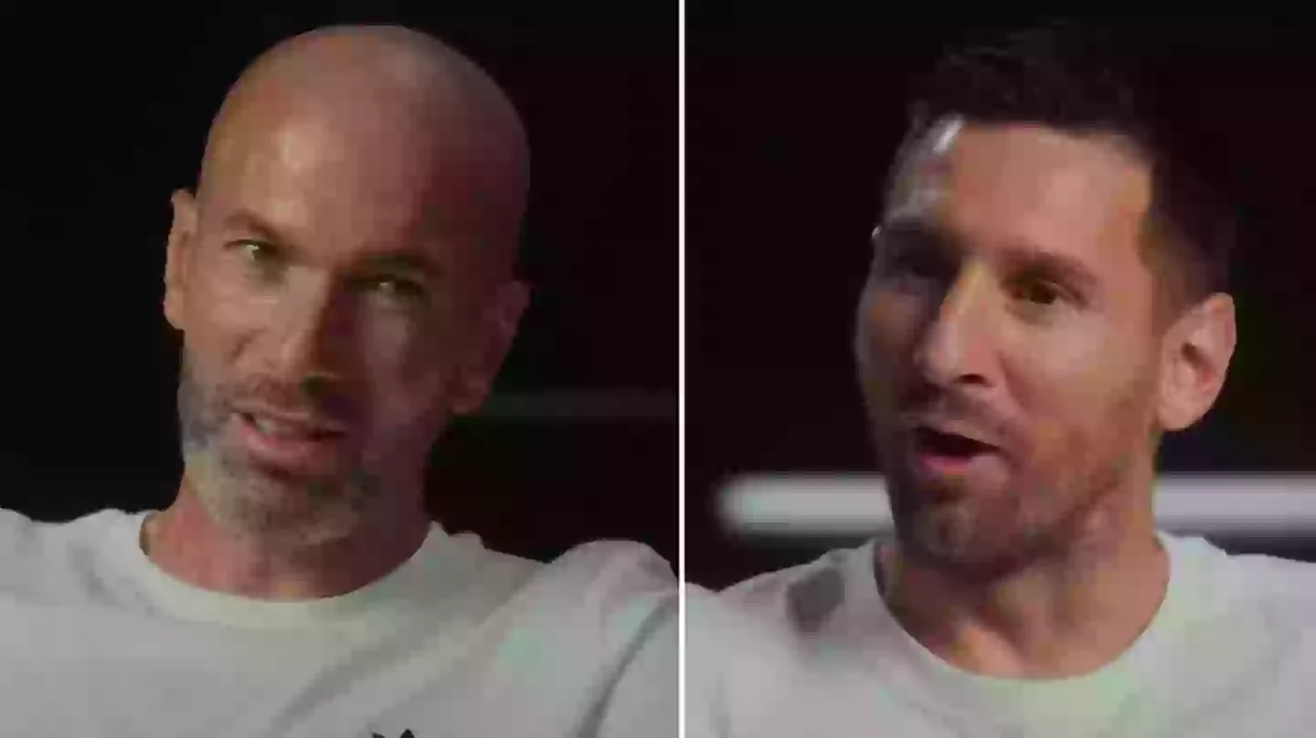 Zinedine Zidane stunned Lionel Messi when revealing his footballing idol who many fans won't have heard of before