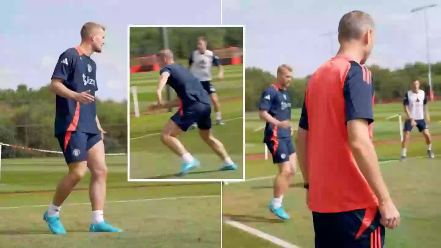 Man Utd fans are all making the same point after Matthijs de Ligt takes part in