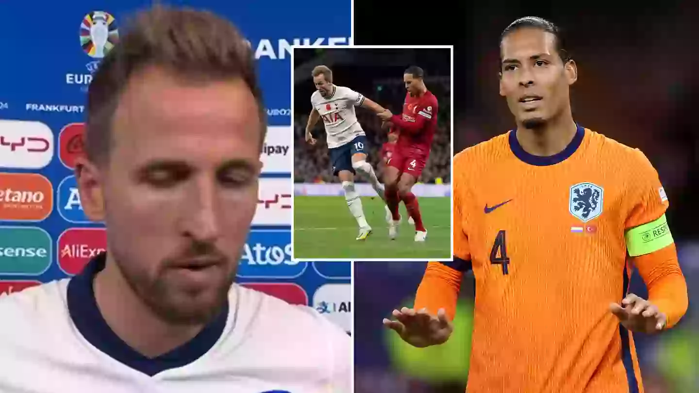 England captain Harry Kane snubbed Virgil van Dijk when naming the two toughest defenders he's played against