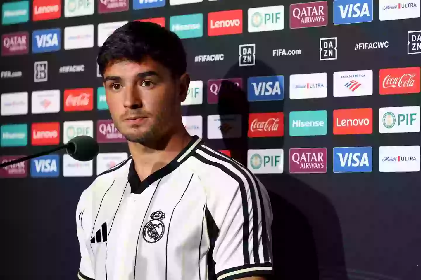 Real Madrid are reportedly ready to offer Brahim Diaz to Liverpool. Image: Getty