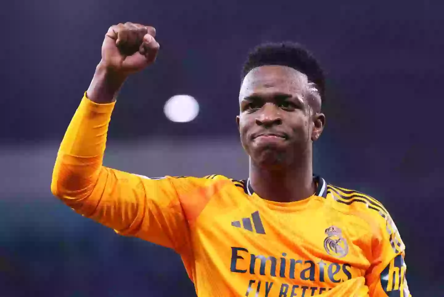 Vinicius Jr helped his side to a 3-2 win against Manchester City (Credit:Getty)