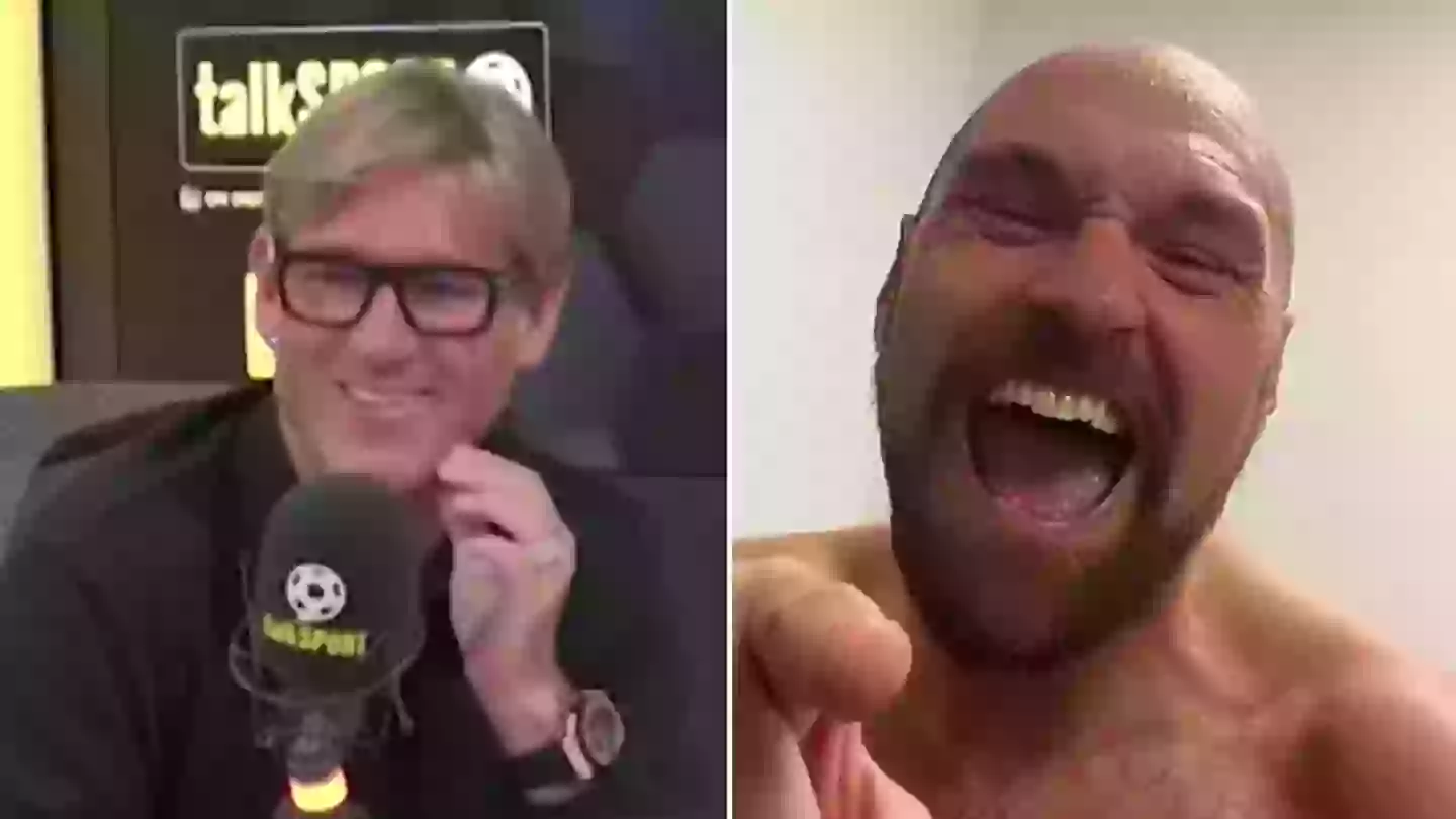 Tyson Fury's hilarious reaction to claims that Anthony Joshua is better than Deontay Wilder