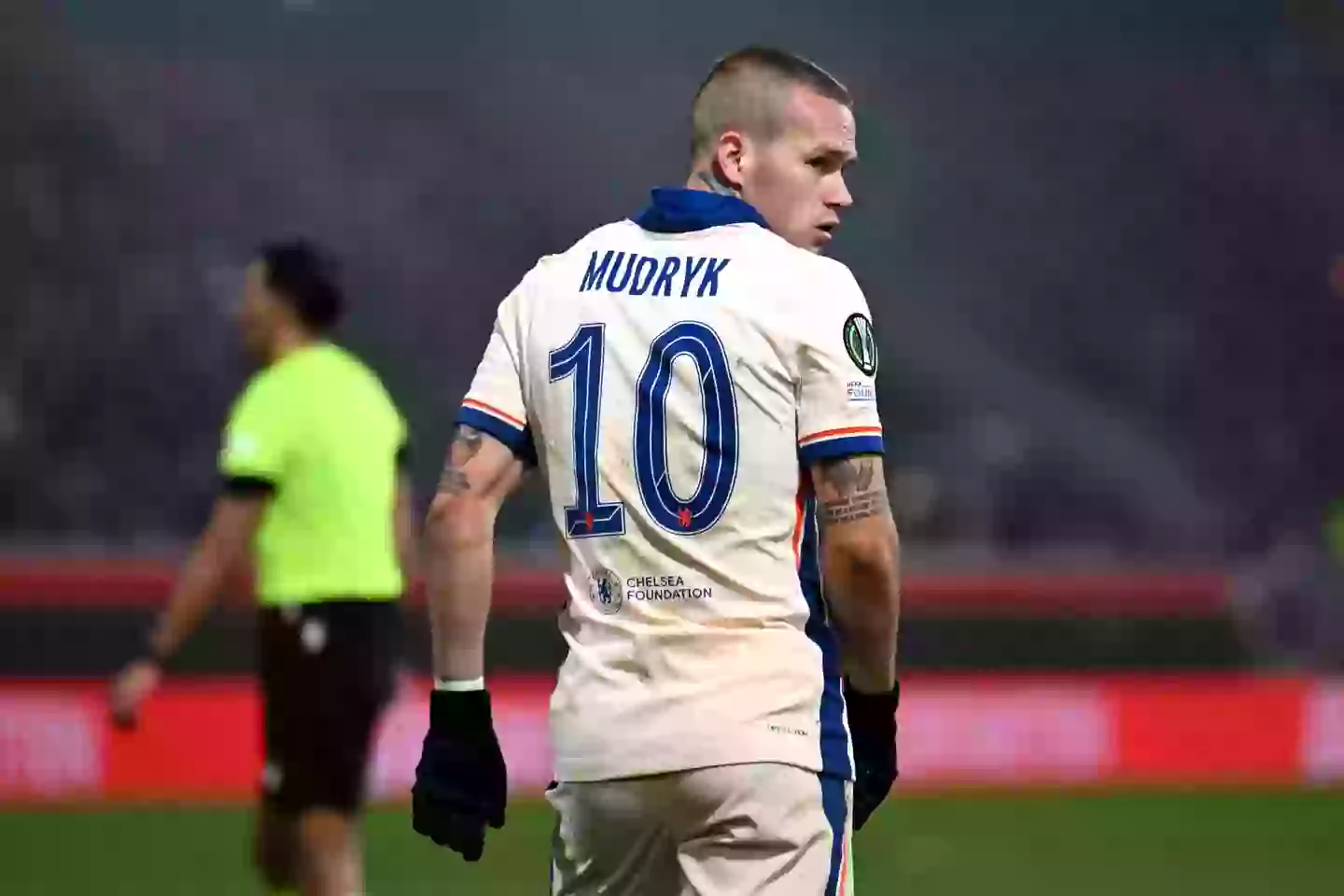 Mudryk last played for Chelsea on November 28. Image credit: Getty
