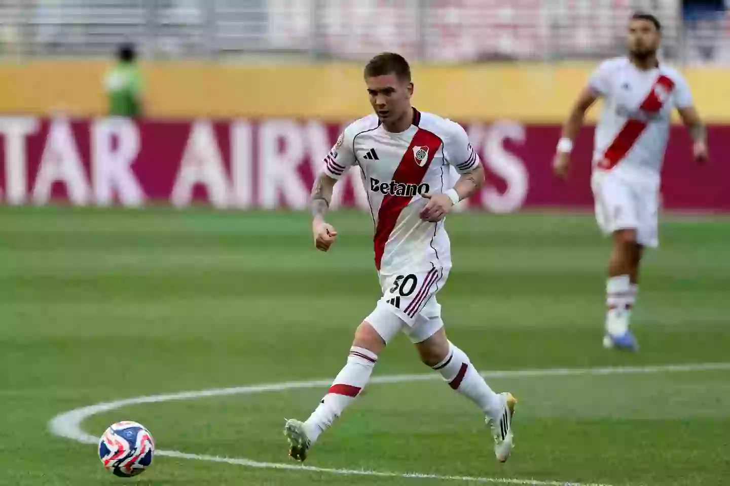 Franco Mastantuono arrived from River Plate this summer. (Image: Soobum Im - FIFA / Contributor via Getty)