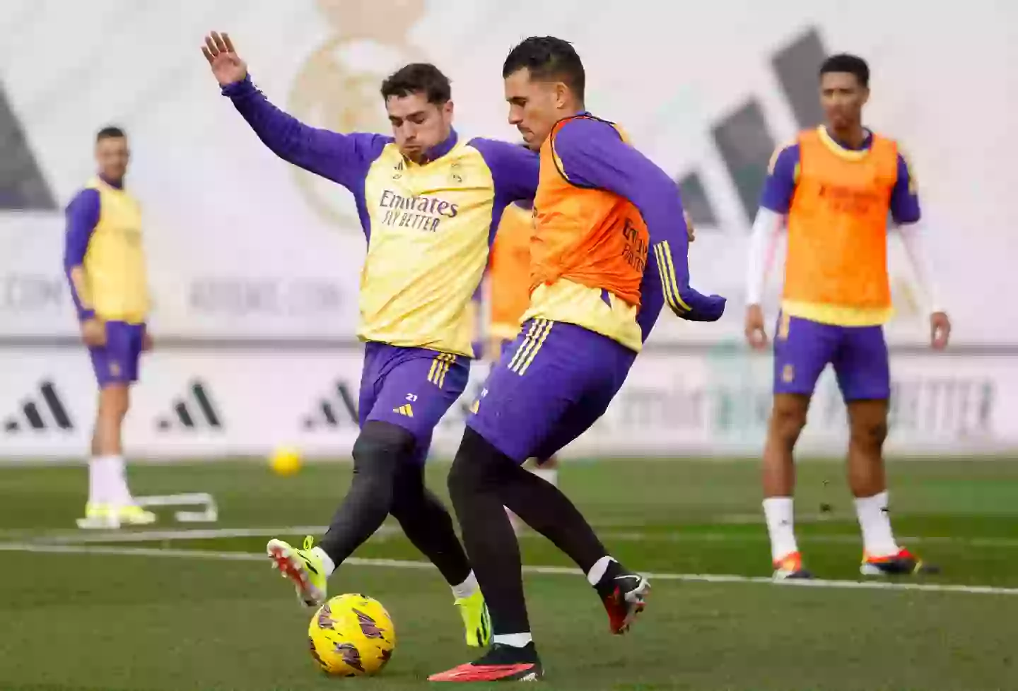 Neither Dani Ceballos nor Brahim Diaz are in a hurry to leave the club. (Image: Pedro Castillo / Contributor via Getty)