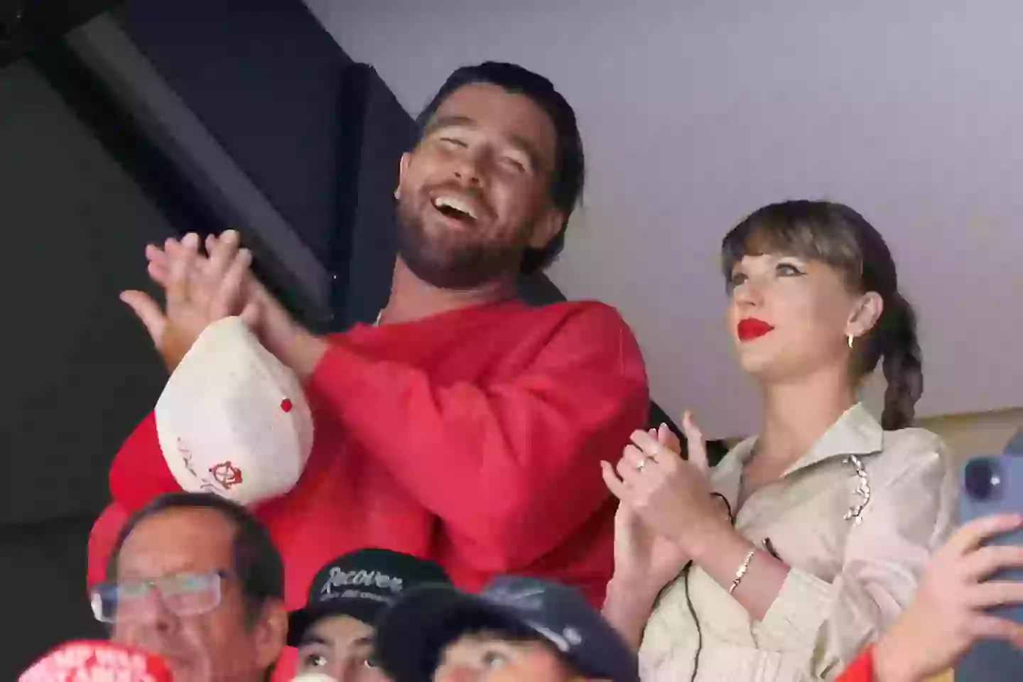 Taylor Swift makes feelings clear on Happy Gilmore 2 after boyfriend Travis Kelce's bizarre cameo