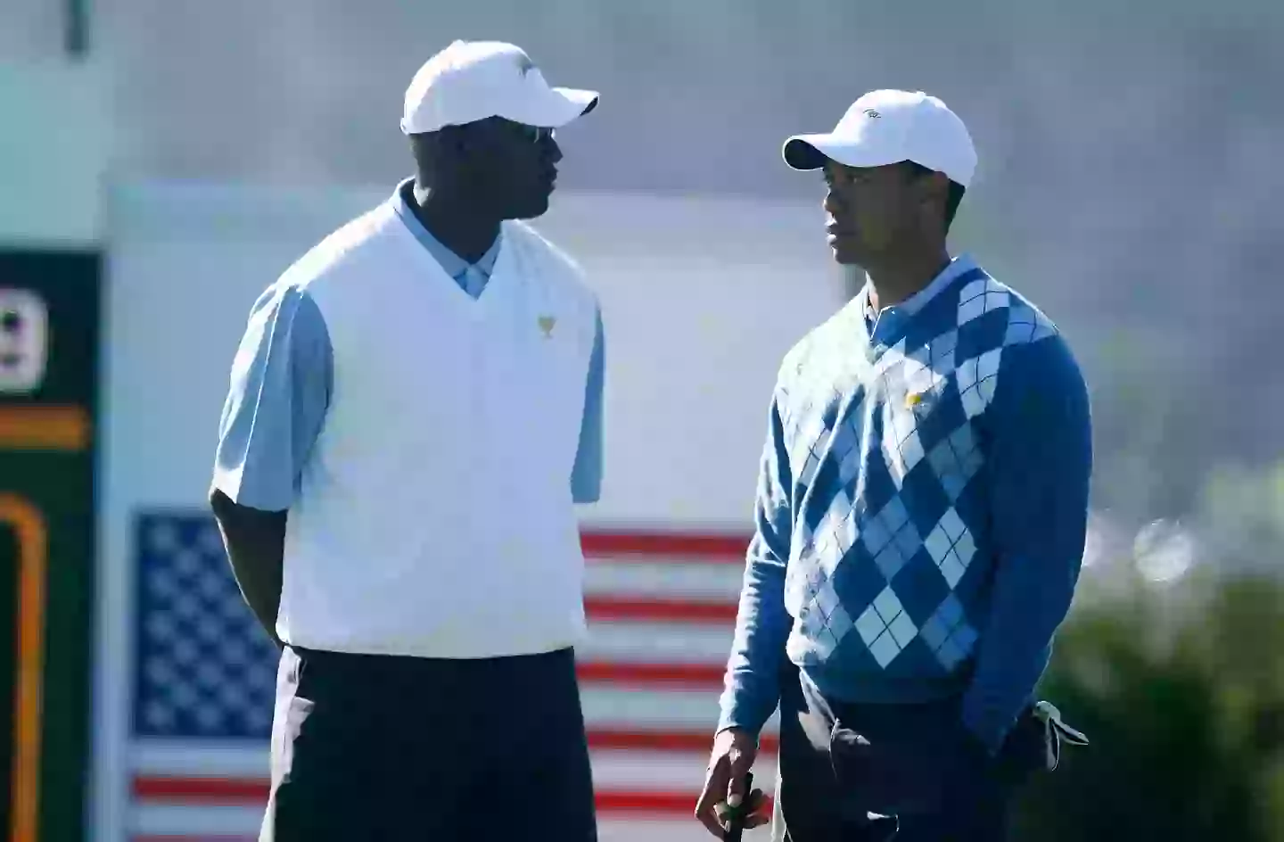 Michael Jordan and Tiger Woods are two of the very best in their respective sports. Image: Getty