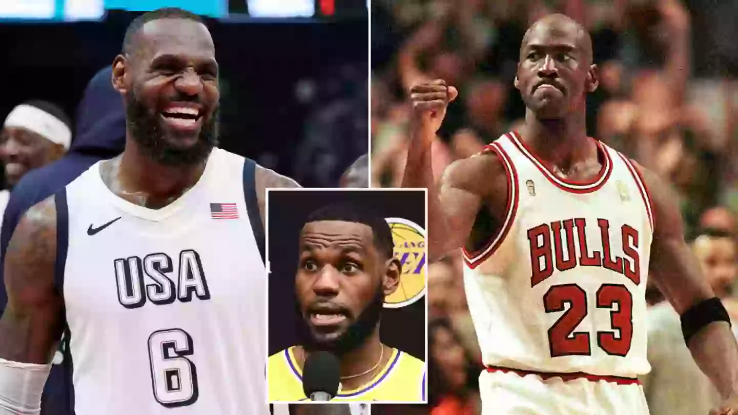 LeBron James made his true feelings on Michael Jordan clear when naming his NBA starting five of all-time