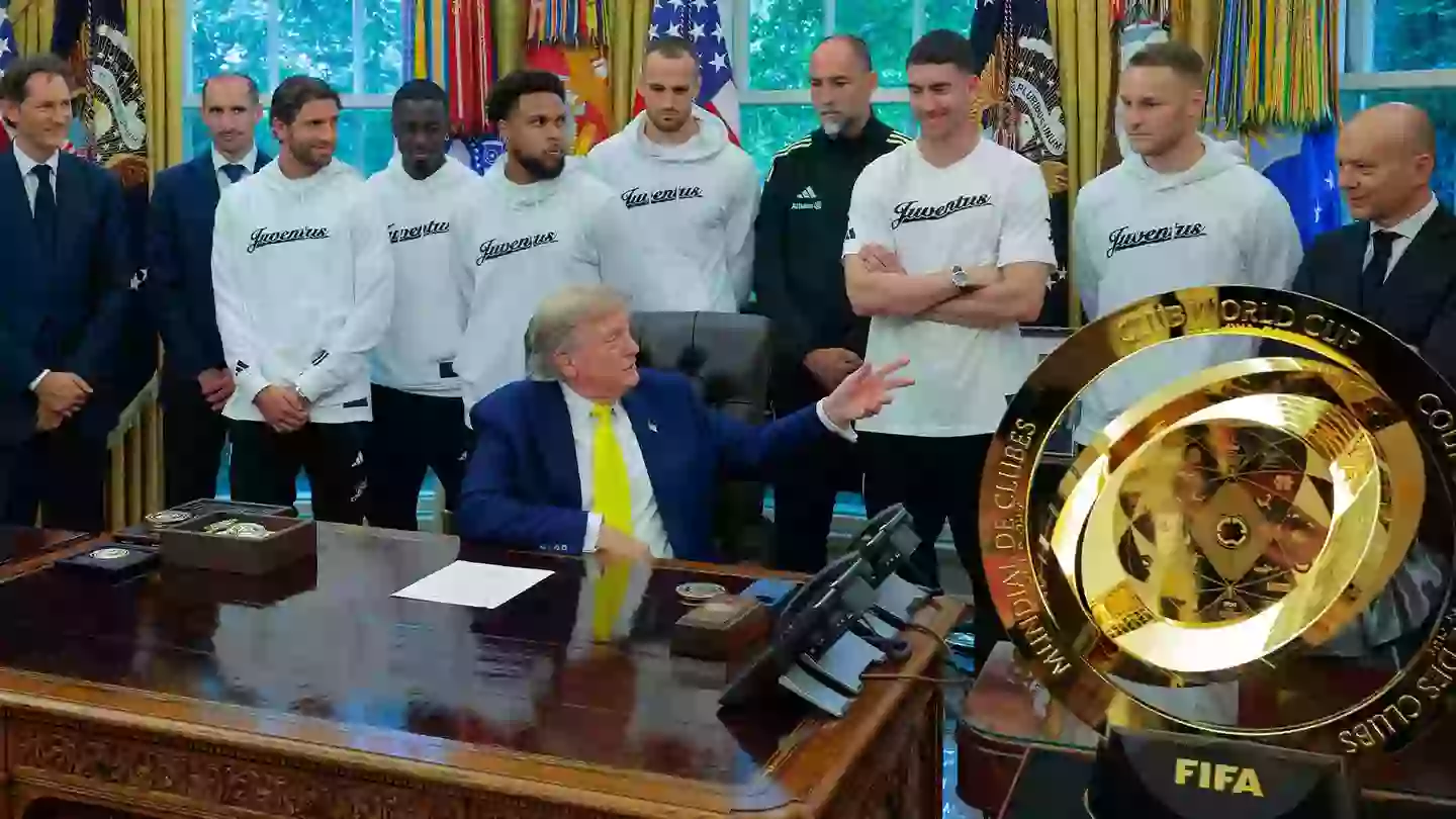 Juventus star speaks out on 'weird' meeting with Donald Trump as US President slammed for 'awkward' comment