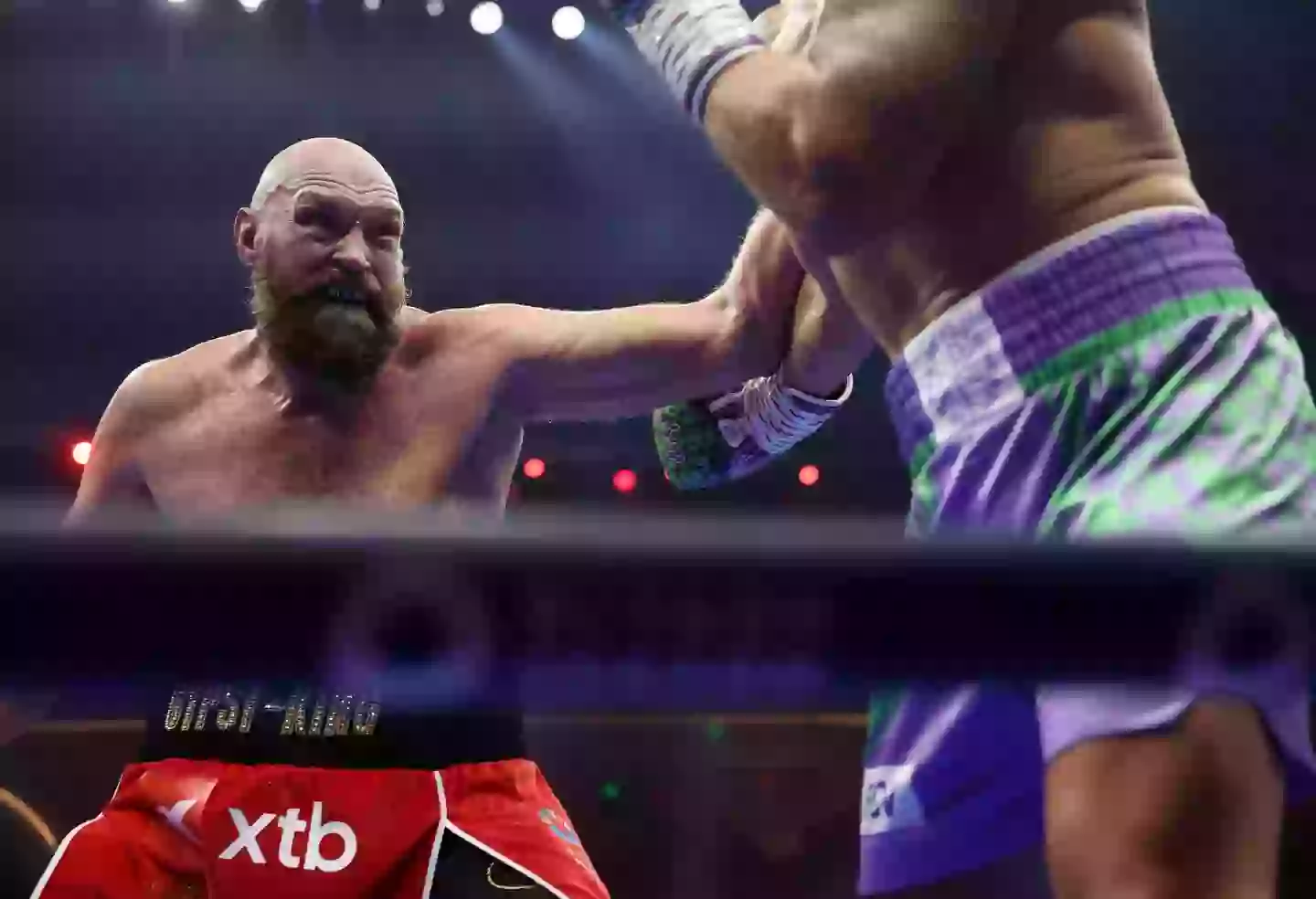 Tyson Fury hasn't fought since his defeat to Oleksandr Usyk last December. Image: Getty