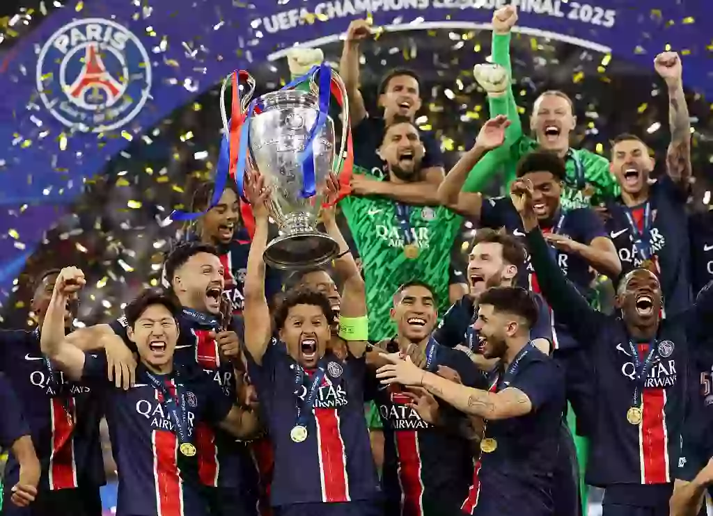 PSG won the 2024/25 Champions League (Credit:Getty)