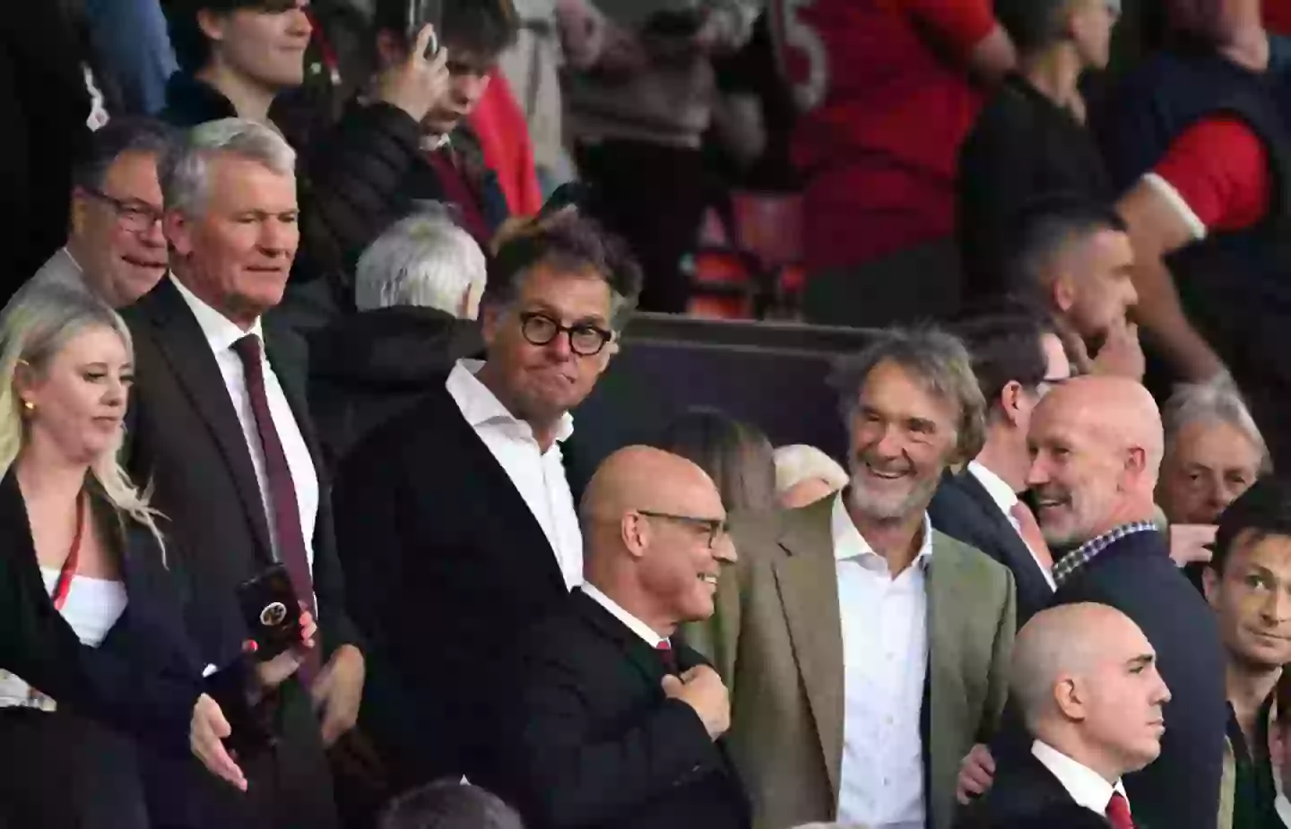 Sir Jim Ratcliffe attends Man Utd's 3-0 defeat to Liverpool at Old Trafford -