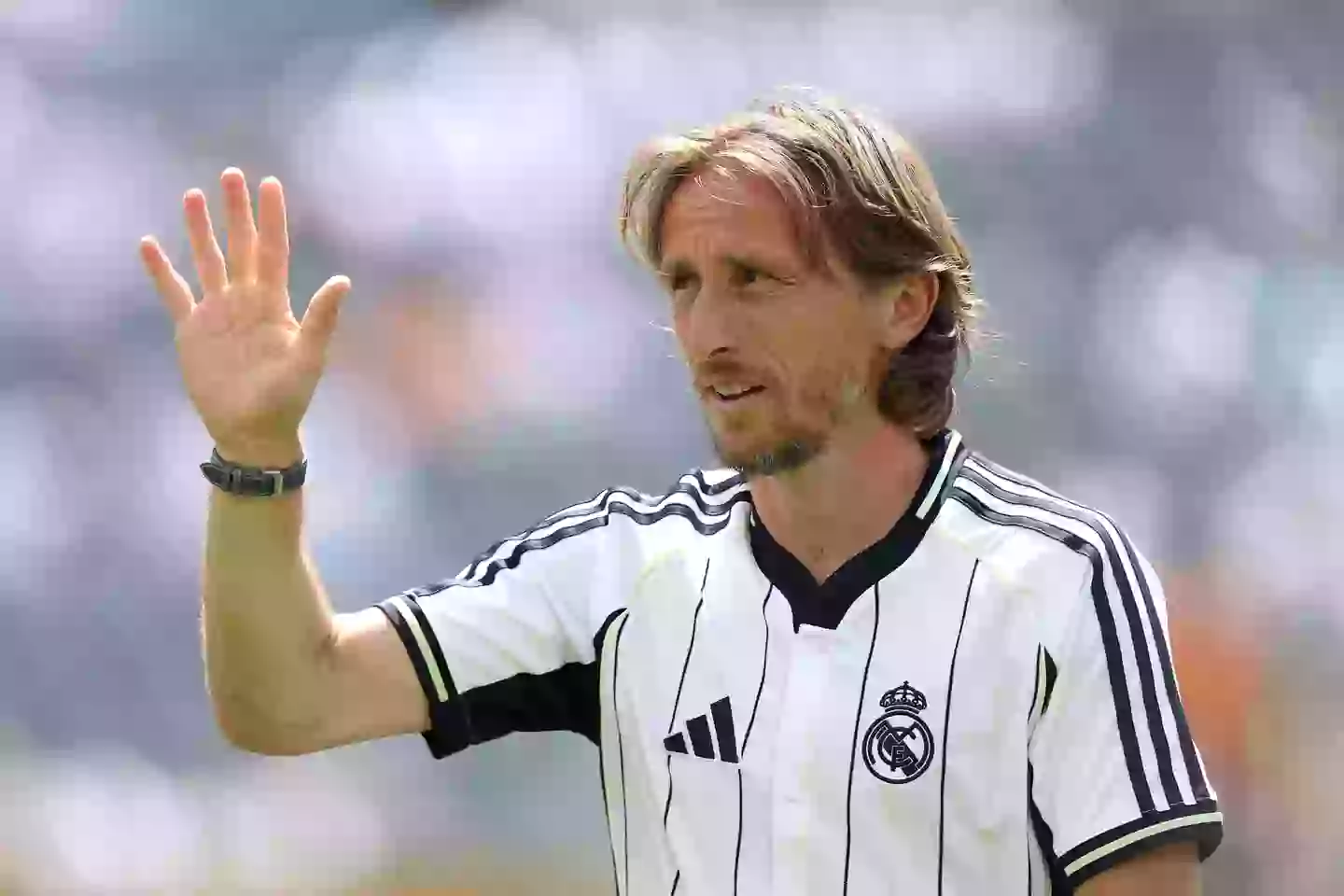 Real Madrid's Luka Modric. (Image: Getty)