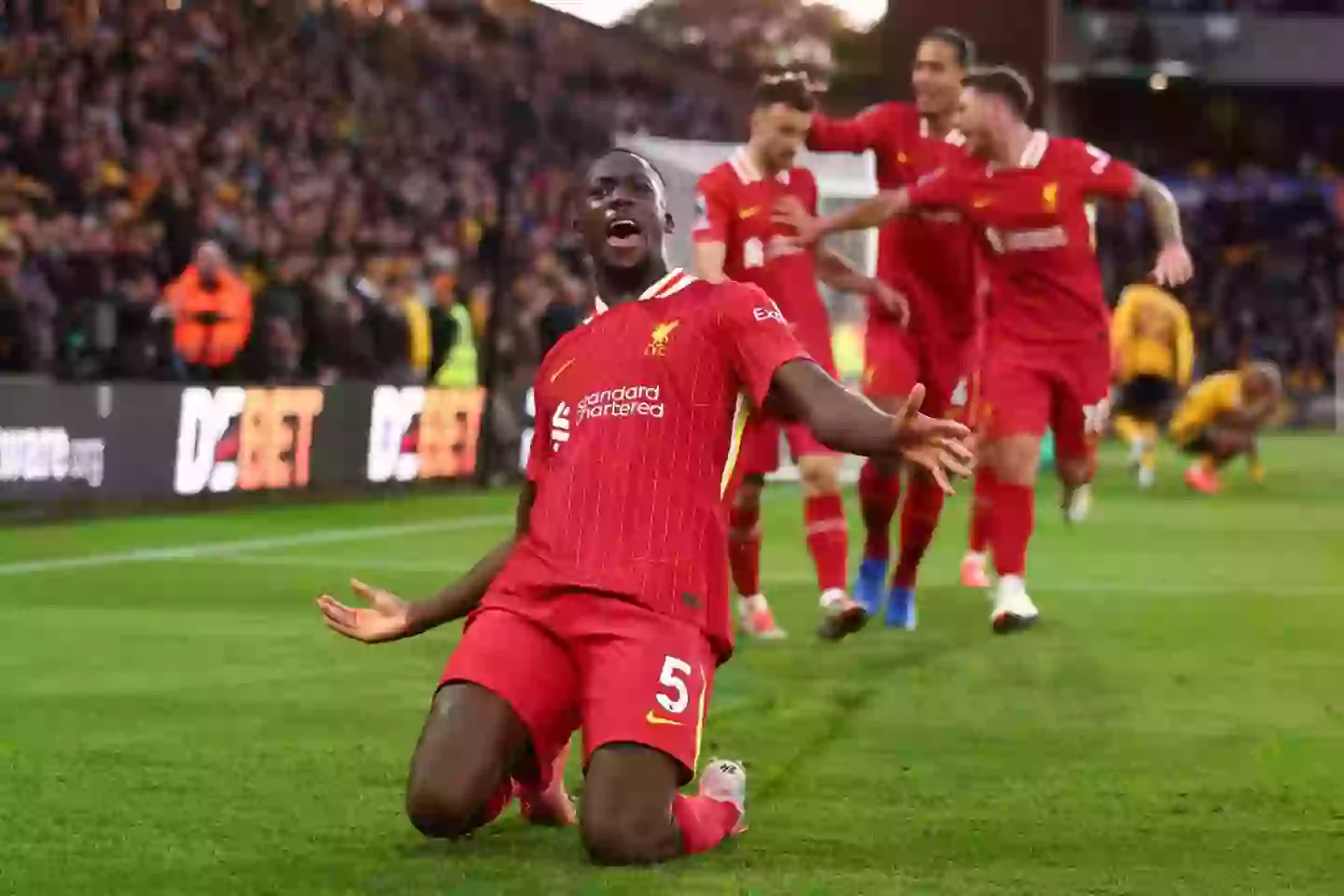 Ibrahima Konate made 132 appearances for Liverpool. (Image: Getty)