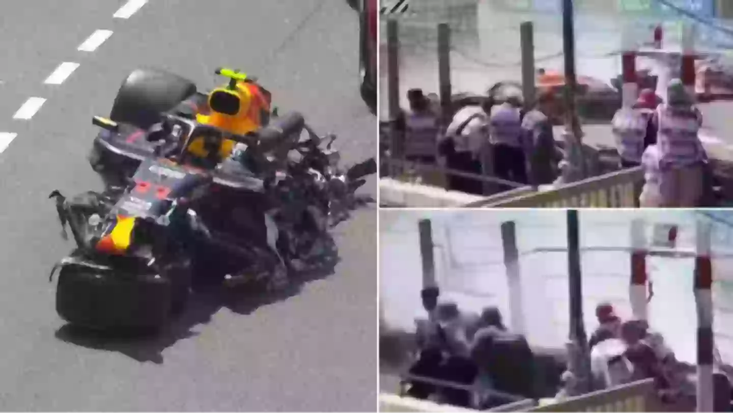 New angle of horror Monaco Grand Prix crash emerges as photographer left injured