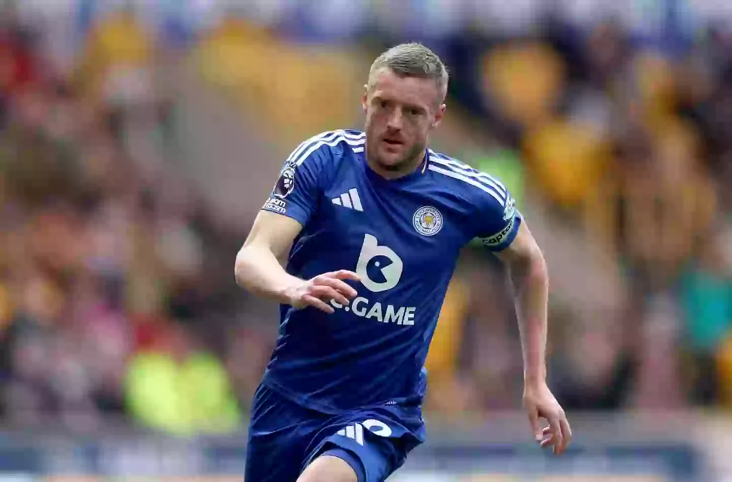 GettyImages-2212189108 Premier League club target Jamie Vardy after 'refusing' to sign for a Championship club amid Wrexham interest