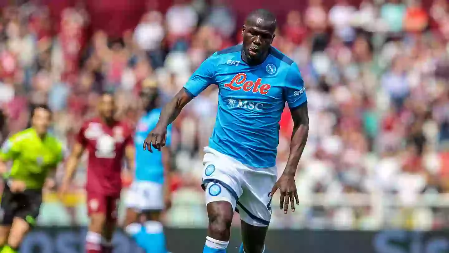 Kalidou Koulibaly of Napoli in action during the match against Torino. (Alamy)