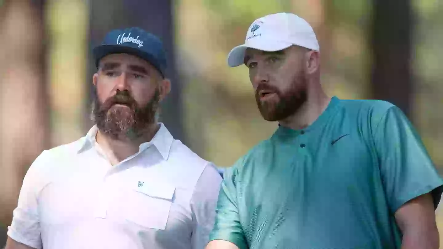 Jason and Travis Kelce