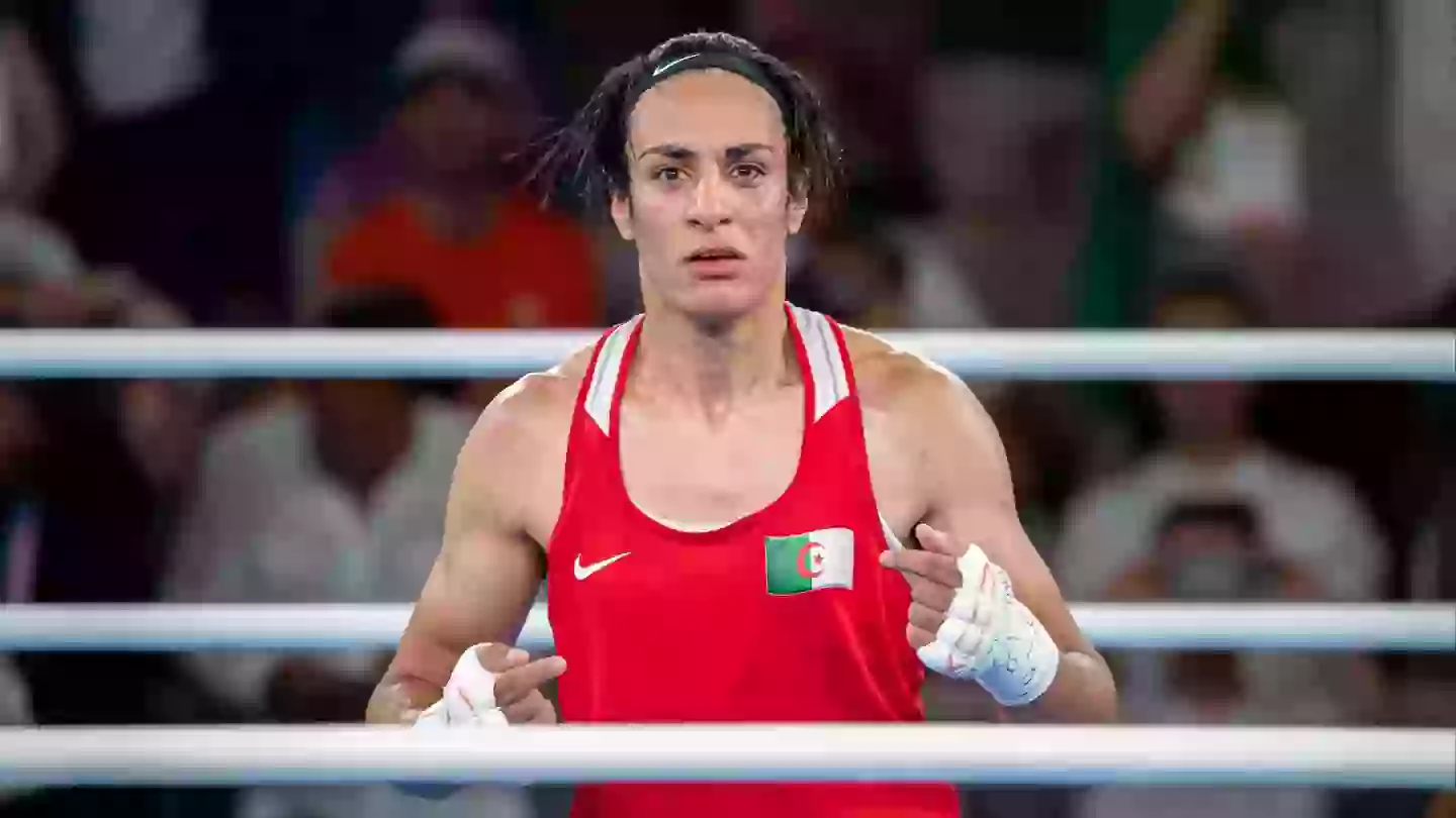 Olympic champion Imane Khelif (Credit:Getty)