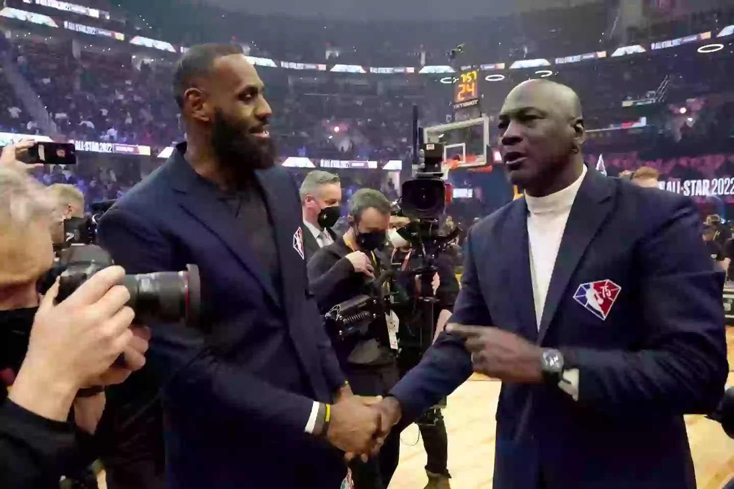 Michael Jordan claims LeBron James could play in any era. Image: Getty