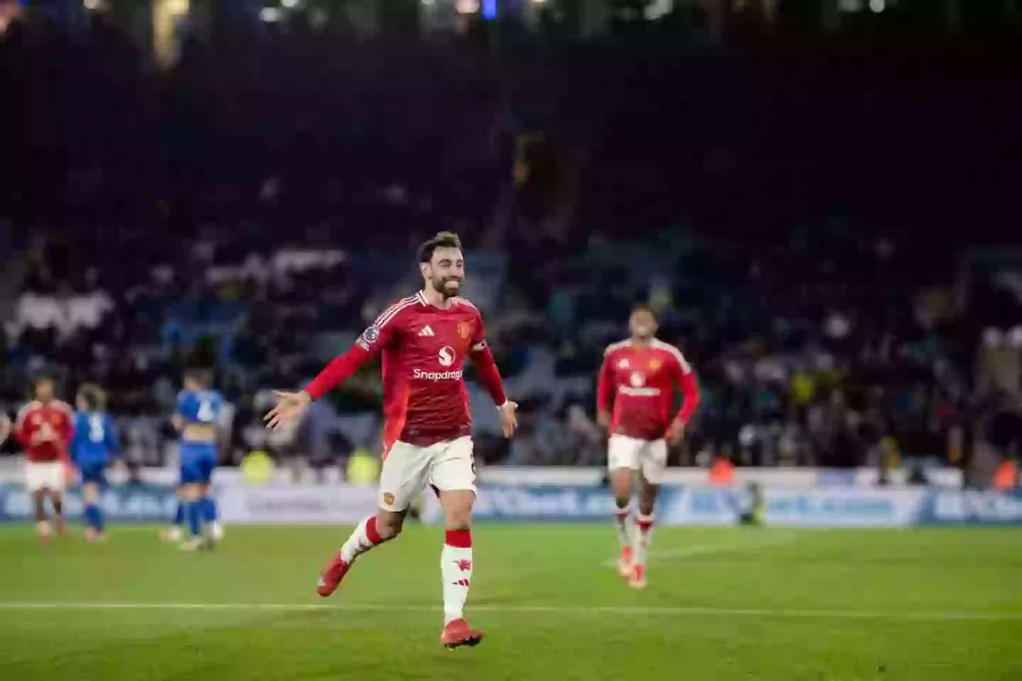Bruno Fernandes is captain of Manchester United (Credit:Getty)