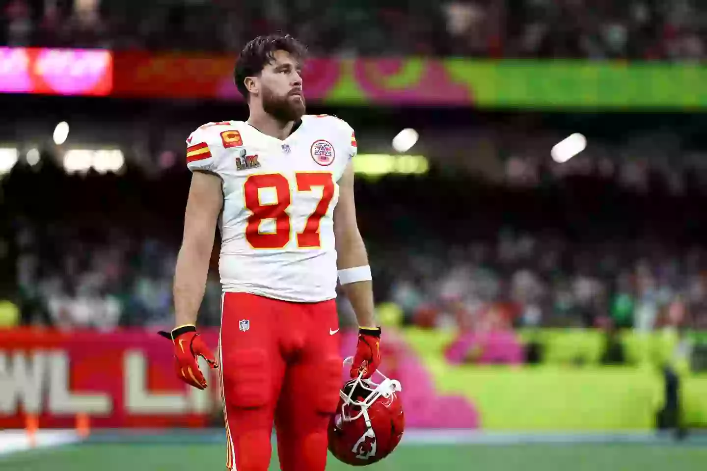 Travis Kelce looks to have confirmed his retirement decision. Image: Getty