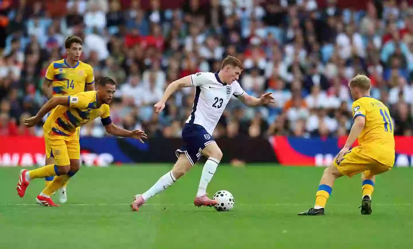 Elliot Anderson impressed on his England debut (Credit:Getty)