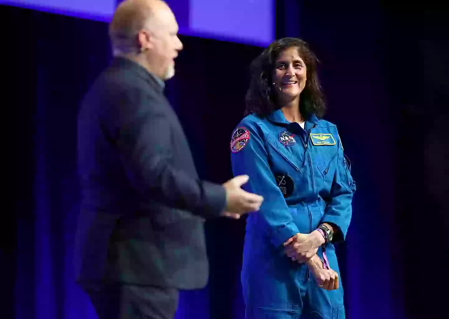 Captain Sunita Williams (Joe Scarnici / Getty)