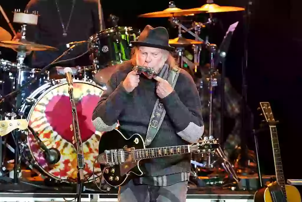 Young has never held back on his feelings about Trump (Kevin Winter / Staff / Getty)