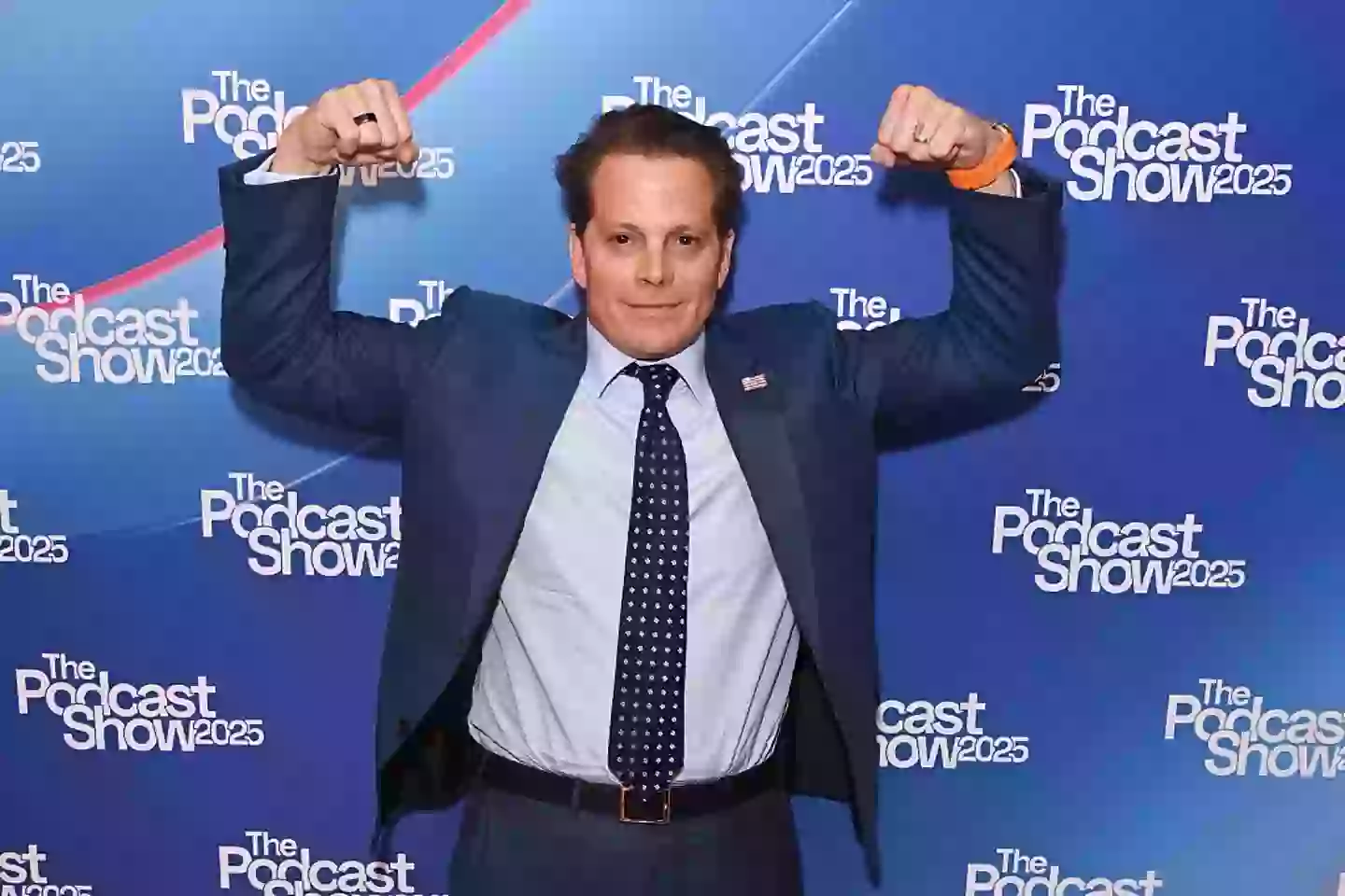 In calling Navarro a 'moron', Scaramucci believes this to also be aimed at Trump due to their shared views (Alan Chapman/Dave Benett/Getty Images)