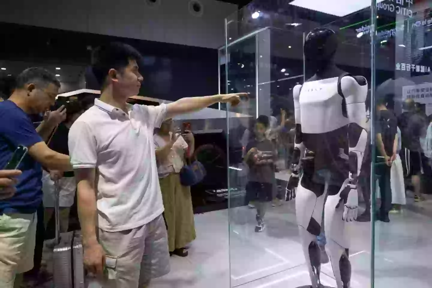 Some are concerned about the evolution of the Optimus robots (Anadolu / Contributor / Getty)
