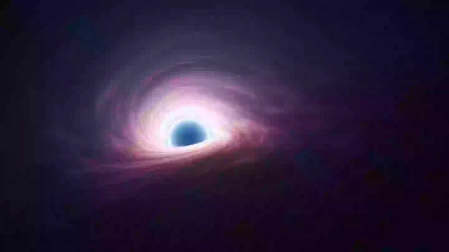 Black holes are formed following the death and destruction of a star, and consume all within their path (Getty Stock)