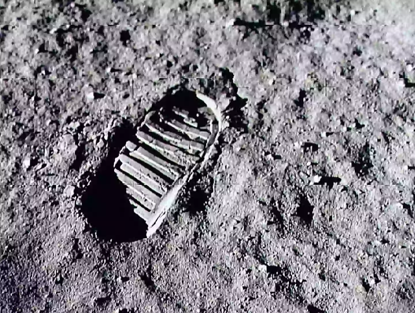 Neil Armstrong's footprint during the Apollo 11 mission is one of the most famous photographs ever captured (NASA/Newsmakers)