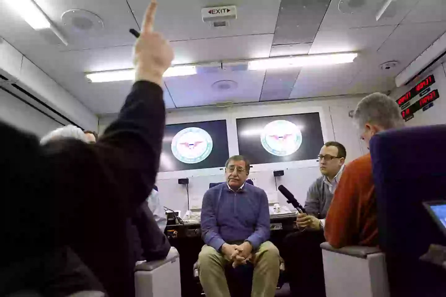 The E-4B has incredible powerful radar and surveillance tech inside (Jacquelyn Martin-Pool/Getty Images)