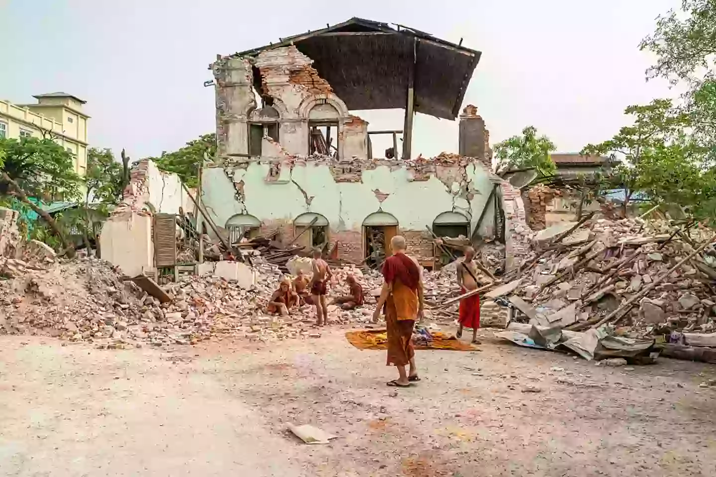 There are fears 'The Big One' could follow 2025's Myanmar earthquake (Anadolu / Contributor / Getty)