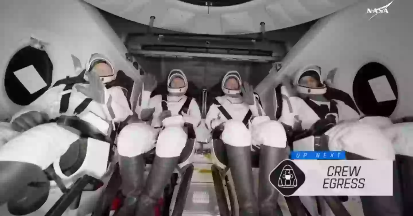 Williams and Wilmore were finally back on Earth (NASA)