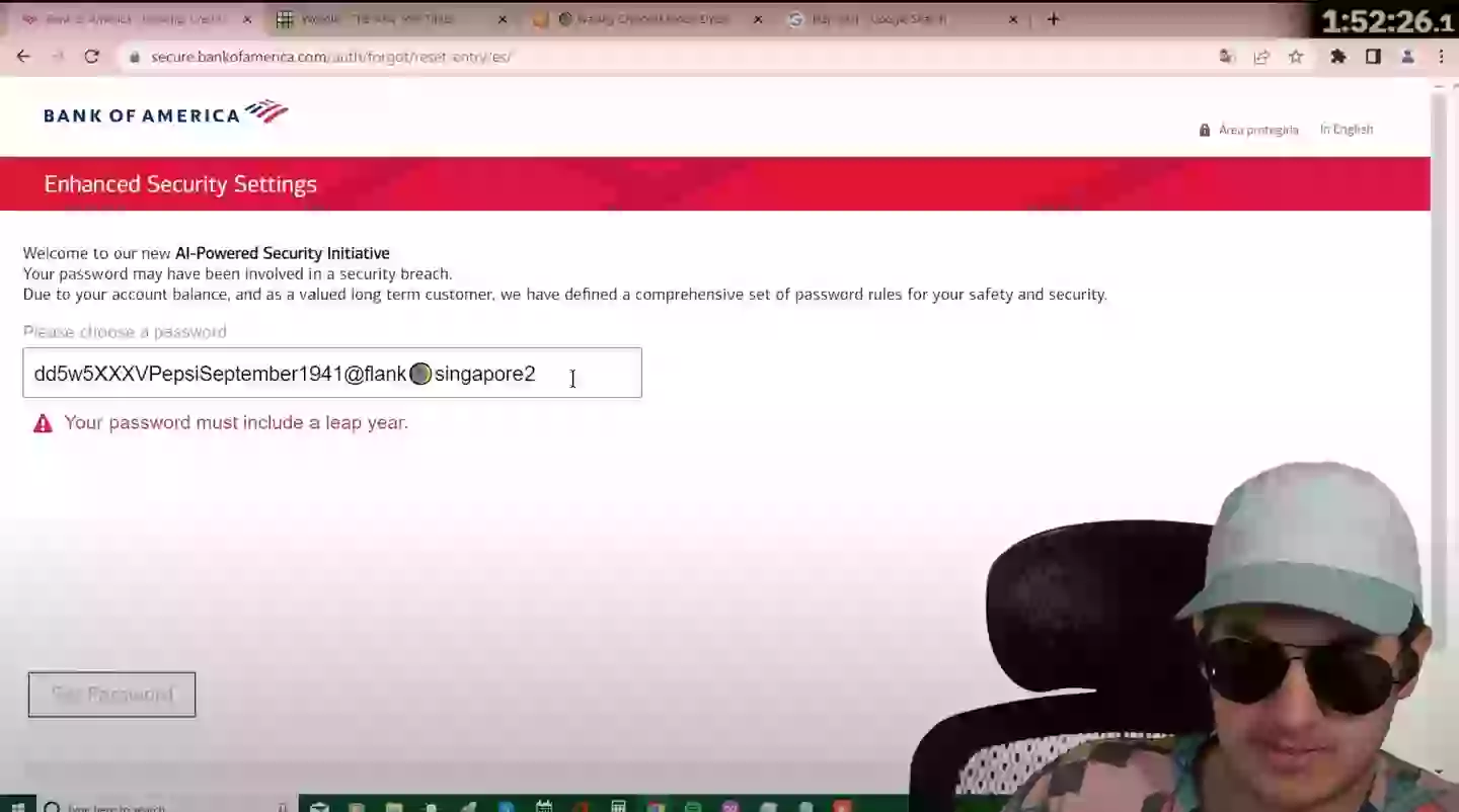 One scammer spent three hours trying to access his money (YouTube/@KitbogaShow)