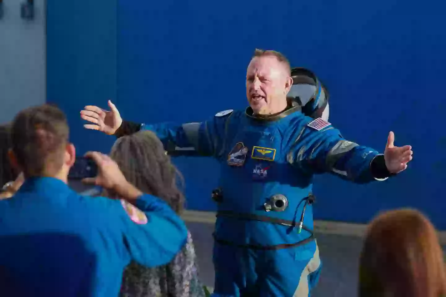 Lack of gravity in space significantly weakens your muscles, as they don't have to work as hard (Joe Raedle/Getty Images)