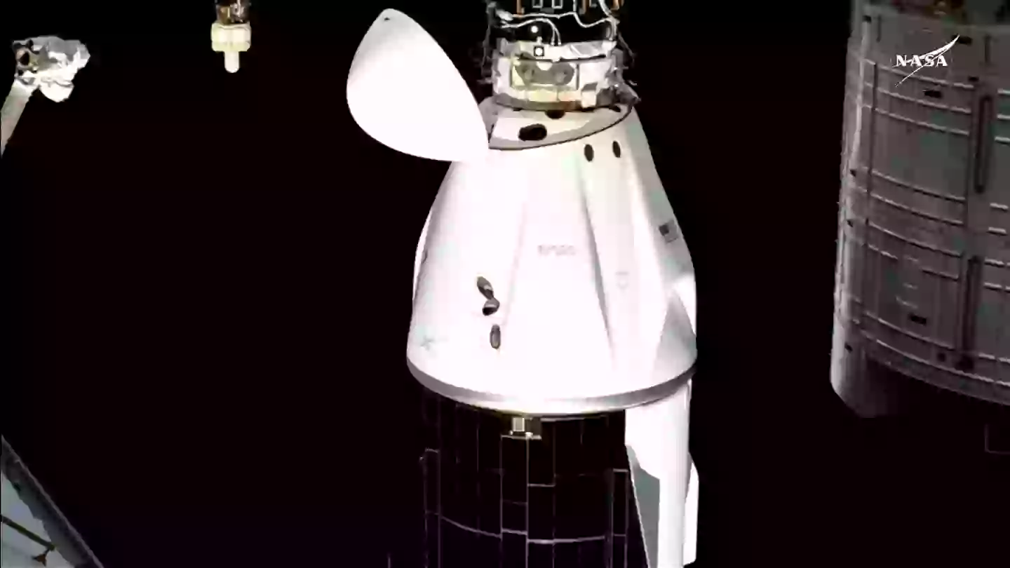 It'll take the SpaceX Crew Dragon around 17 hours to return from the ISS back to Earth (NASA)