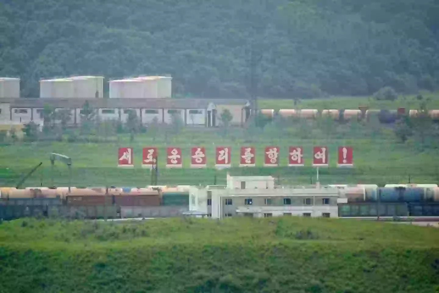 Visitors, including Zoe, have been able to travel to the remote city of Rason to experience North Korean life (Tang Ke/Feature China/Future Publishing via Getty Images)