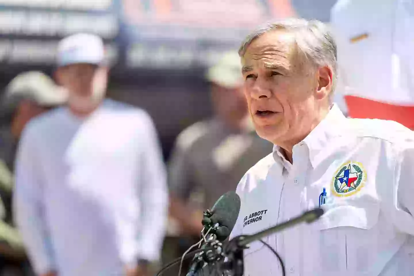 Greg Abbott and the Texas Governor's office have repeatedly pushed back against requests to release communications with Musk (Brandon Bell/Getty Images)