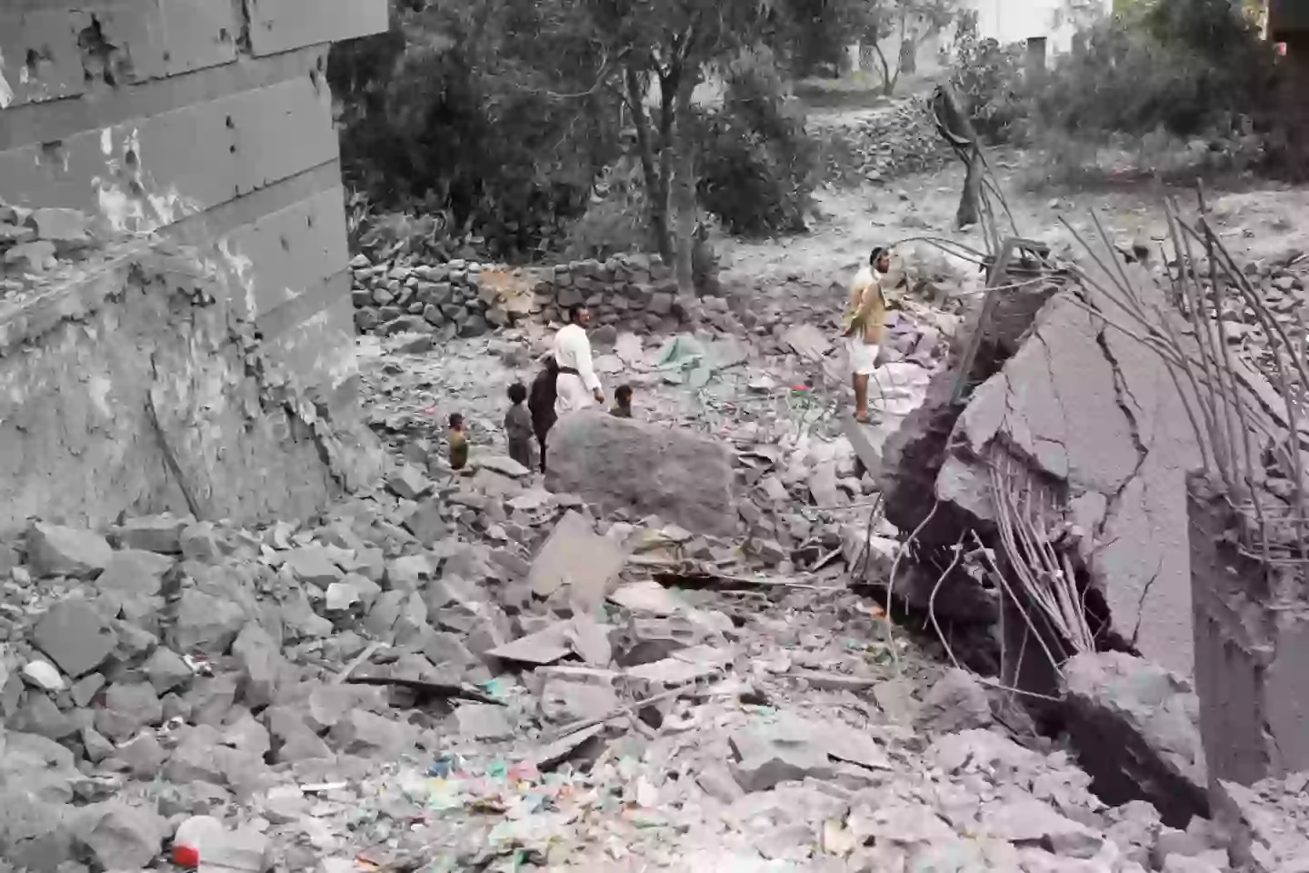 The government's plans were apparently leaked ahead of the airstrikes (Mohammed Hamoud / Contributor / Getty)