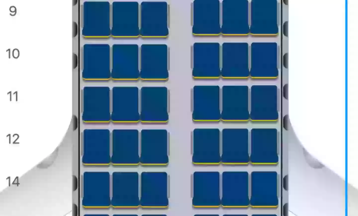 Here's the problem, basically every other 'window seat' gets at least some view of the window, but not seat 11A (AeroLOPA)