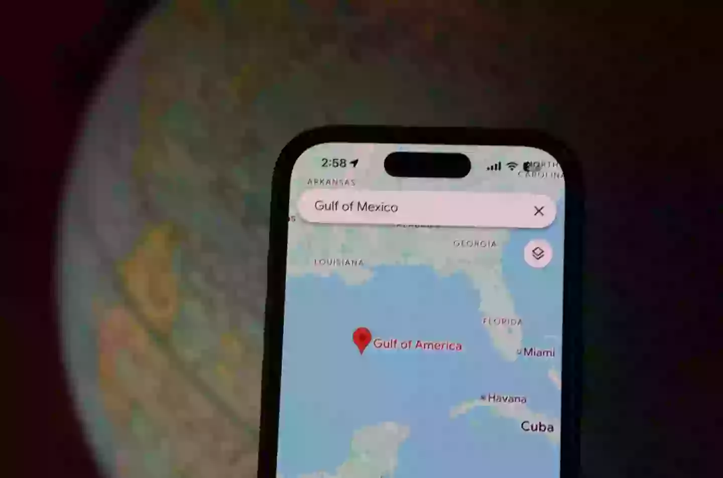 Only US users will see it as the 'Gulf of America' in Google Maps (Justin Sullivan/Getty Images)