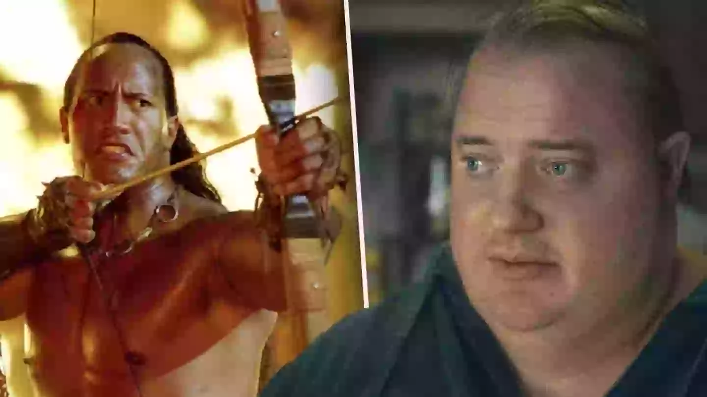 The Rock Shows Support For Brendan Fraser Following ‘The Whale’ Screening