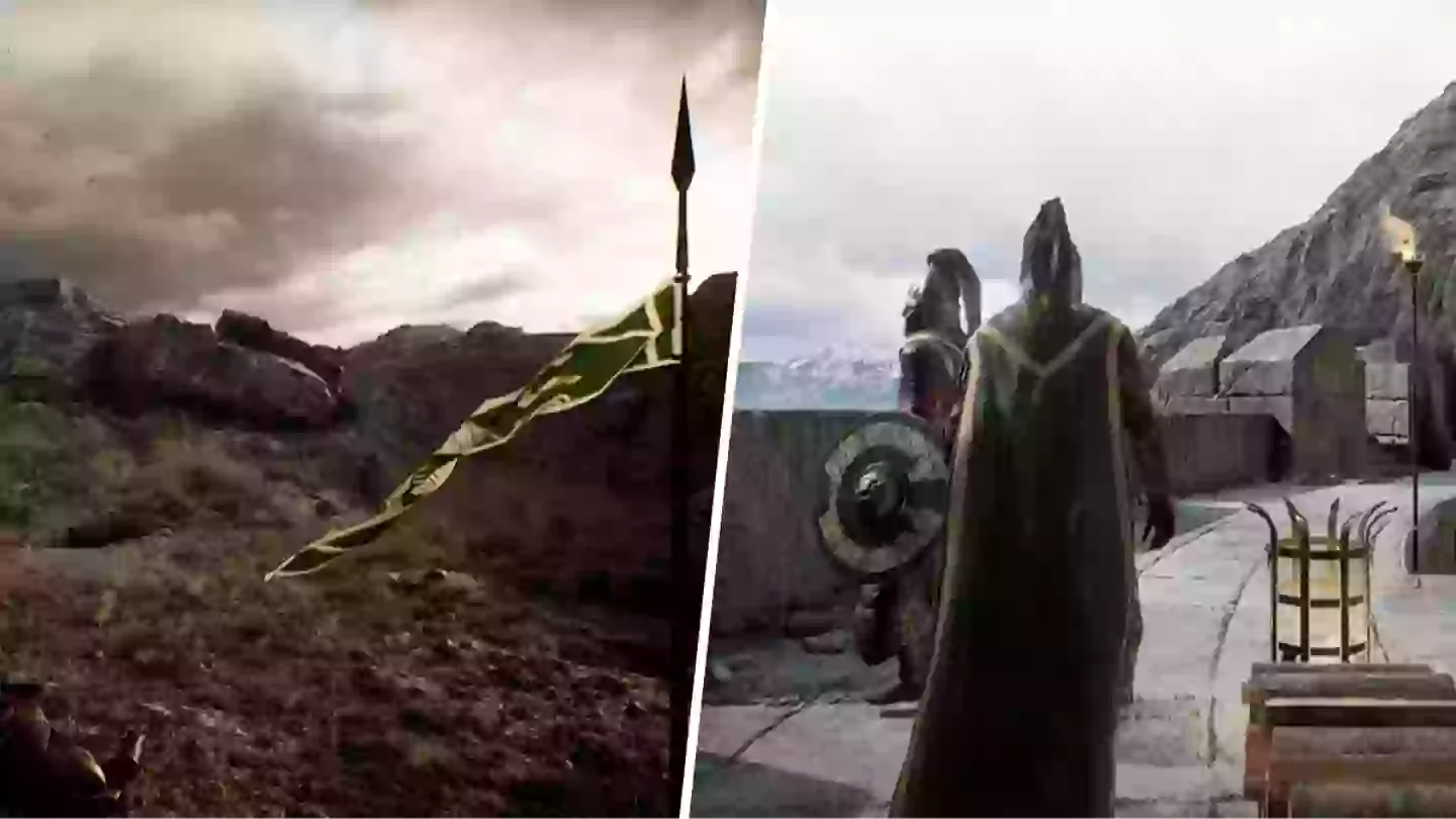 Lord of the Rings fans stunned by Unreal Engine 5 remake of fan-favourite game