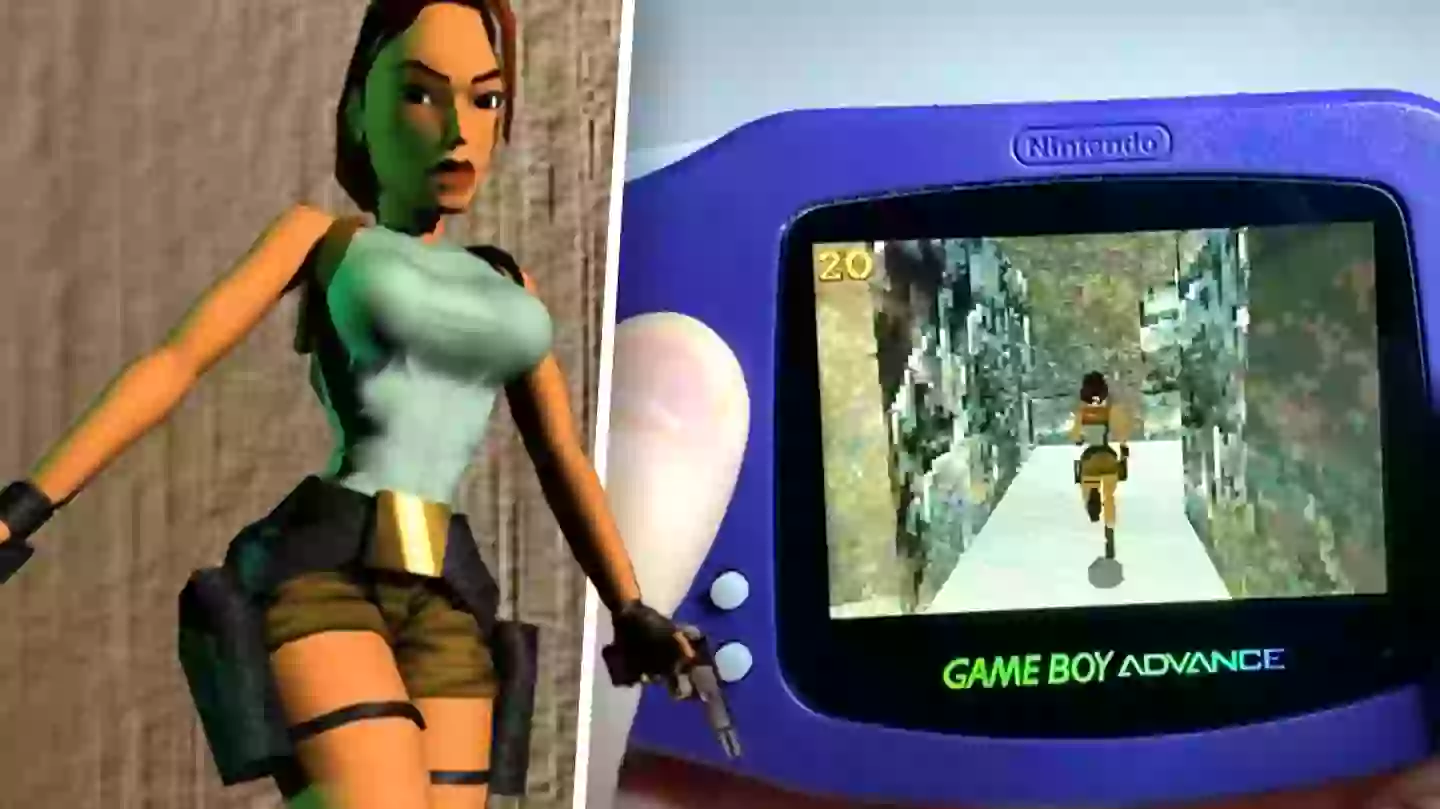 Modders Get Original ‘Tomb Raider’ Running On Game Boy Advance, And It Looks Pretty Good