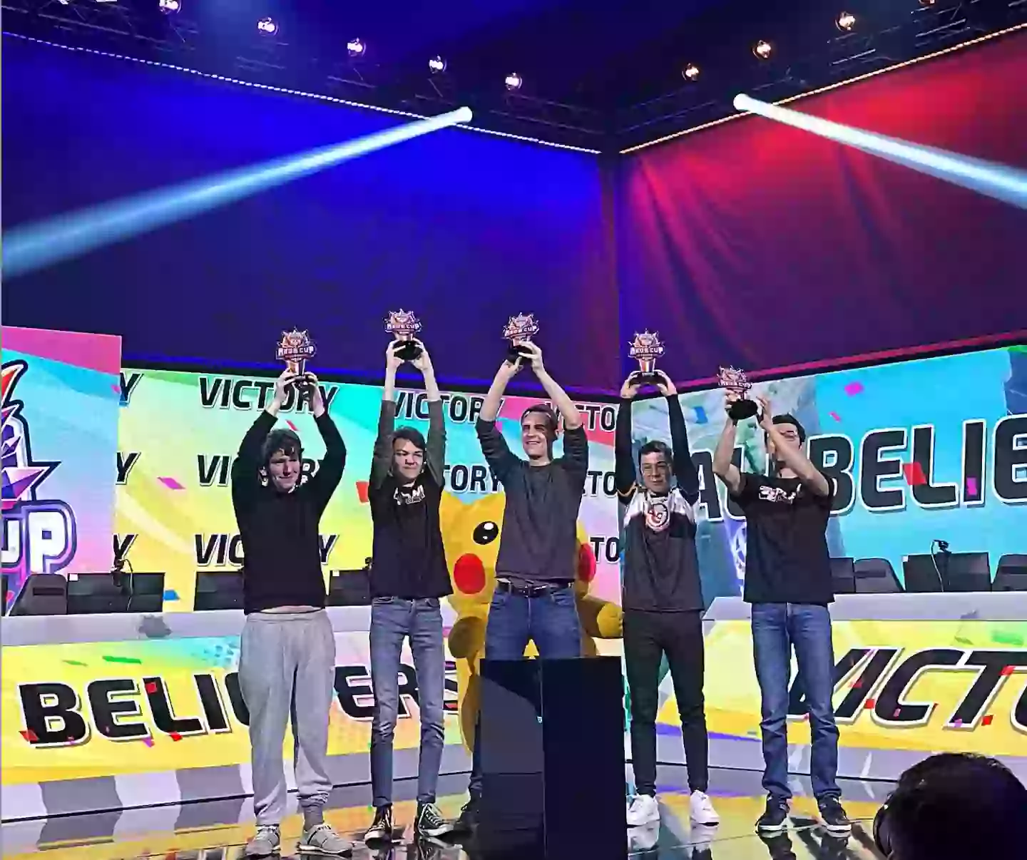 The Talibobo Believers celebrating their victory. /