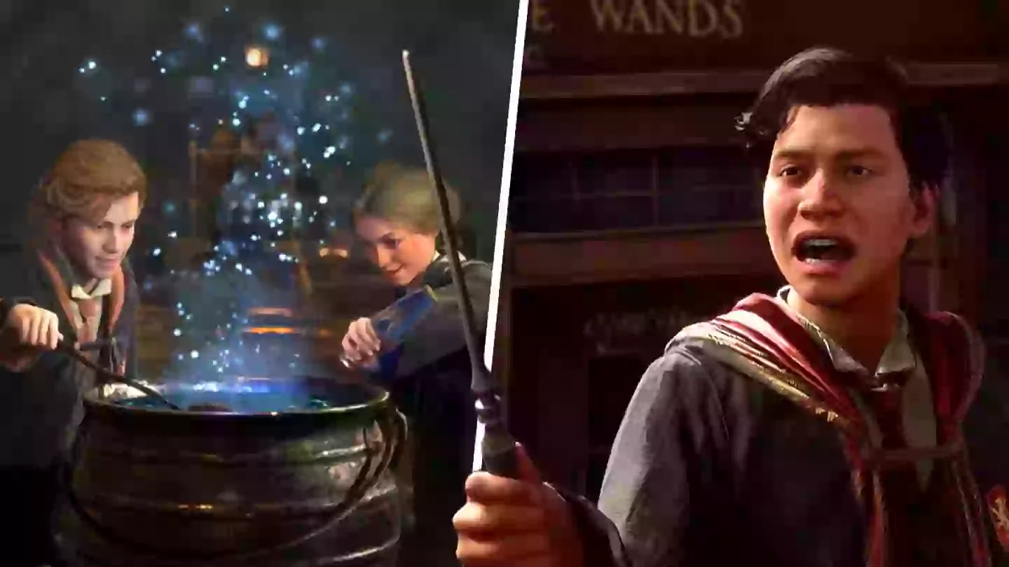 Hogwarts Legacy rating mentions in-game purchases and online