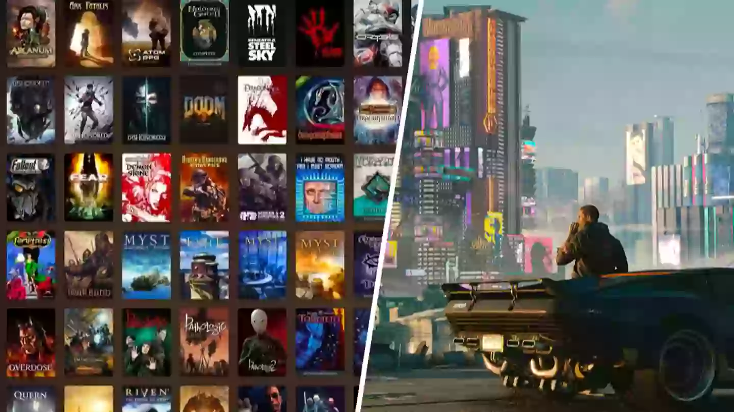 Cyberpunk 2077 publisher giving away a ton of free downloads you can keep forever